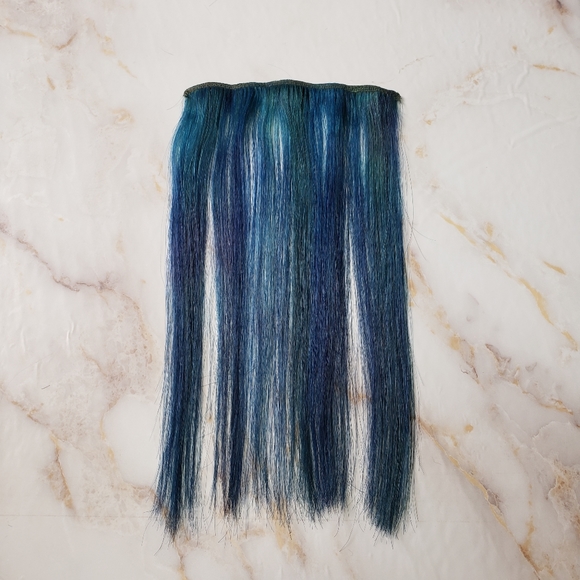 Euronext Dark Blue Clip-In Human Hair Extension - Picture 11 of 14